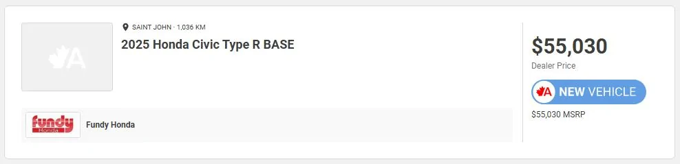 11th Gen Honda Civic Canadian dealer asked what colour Type R I want 1730852654202-p0