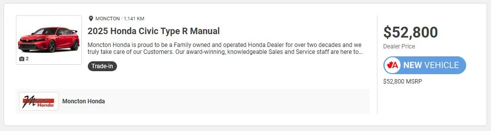 11th Gen Honda Civic Canadian dealer asked what colour Type R I want 1731165738324-s2