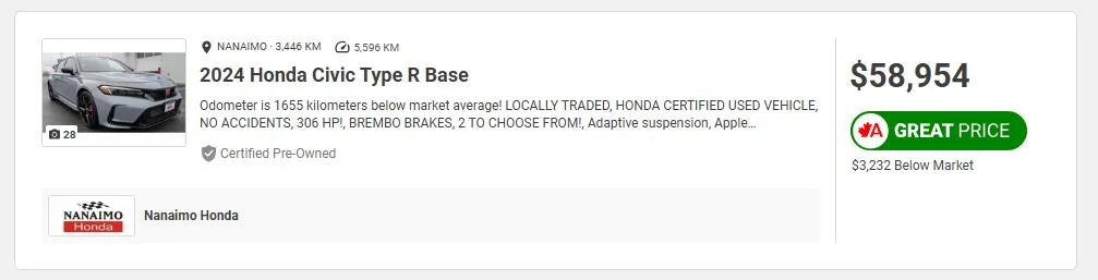 11th Gen Honda Civic Canadian dealer asked what colour Type R I want 1733280708119-zh