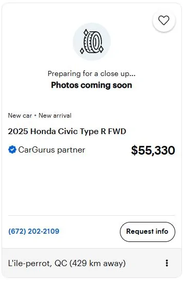 11th Gen Honda Civic Canadian dealer asked what colour Type R I want 1735654539062-sk