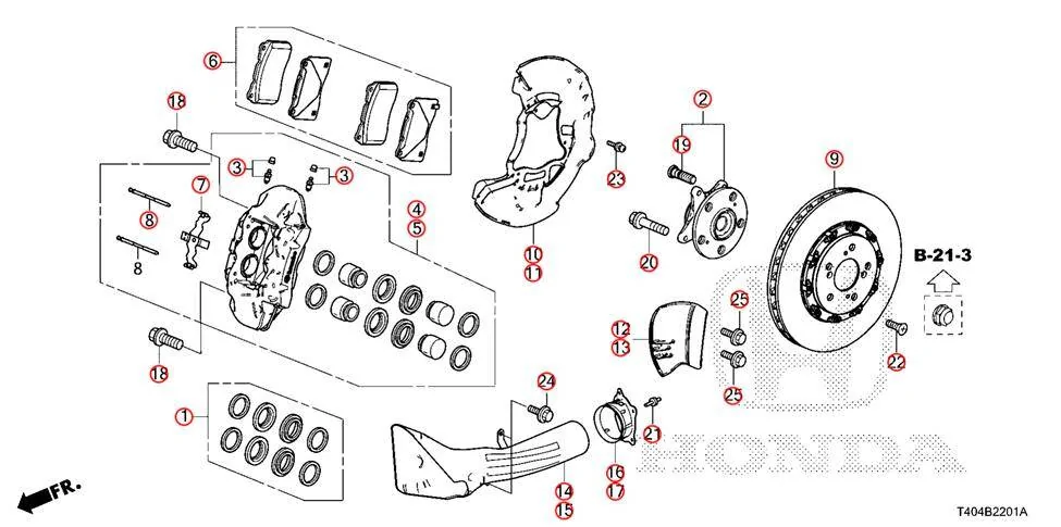 11th Gen Honda Civic Cusco Brake Cooling Baffle Plate (3F7 340 A) 1740624200311-l1