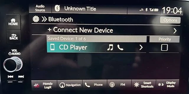 11th Gen Honda Civic Bluetooth CD Player: MONODEAL MD709 Works 1741997927713-i0