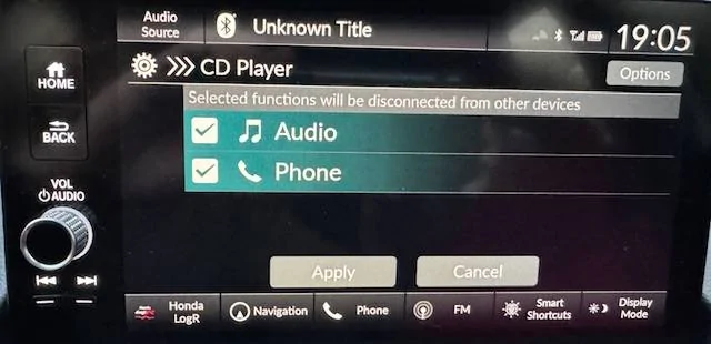 11th Gen Honda Civic Bluetooth CD Player: MONODEAL MD709 Works 1741997975211-nq