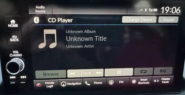 11th Gen Honda Civic Bluetooth CD Player: MONODEAL MD709 Works 1741998178672-v