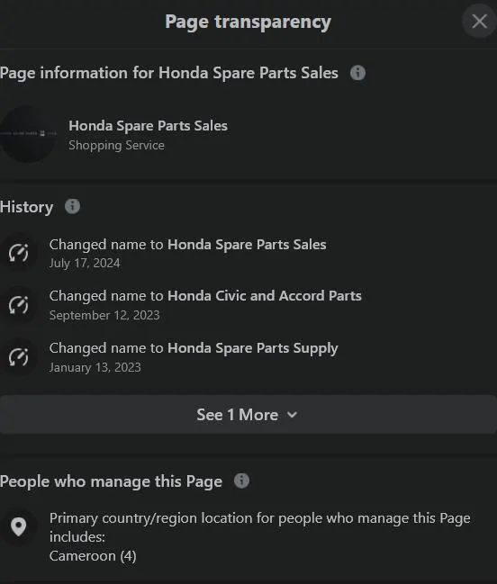11th Gen Honda Civic Honda Spare Parts Sales (Facebook) Legit or Scam? 1742576915109-kc