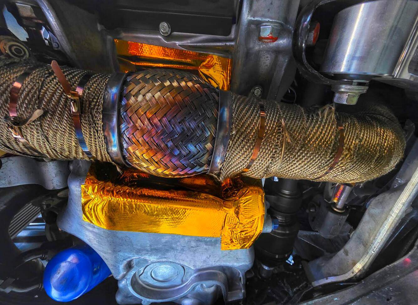 11th Gen Honda Civic BuntaTypeR Boost Blue Build 1746229209007-l