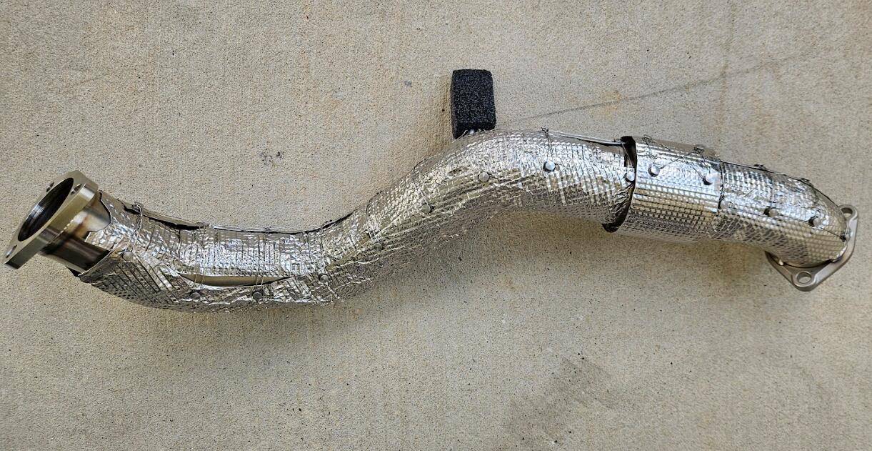 11th Gen Honda Civic Swain Tech Coated TSP Downpipe w/ Thermal Heat Insulation 1746324246496-nb