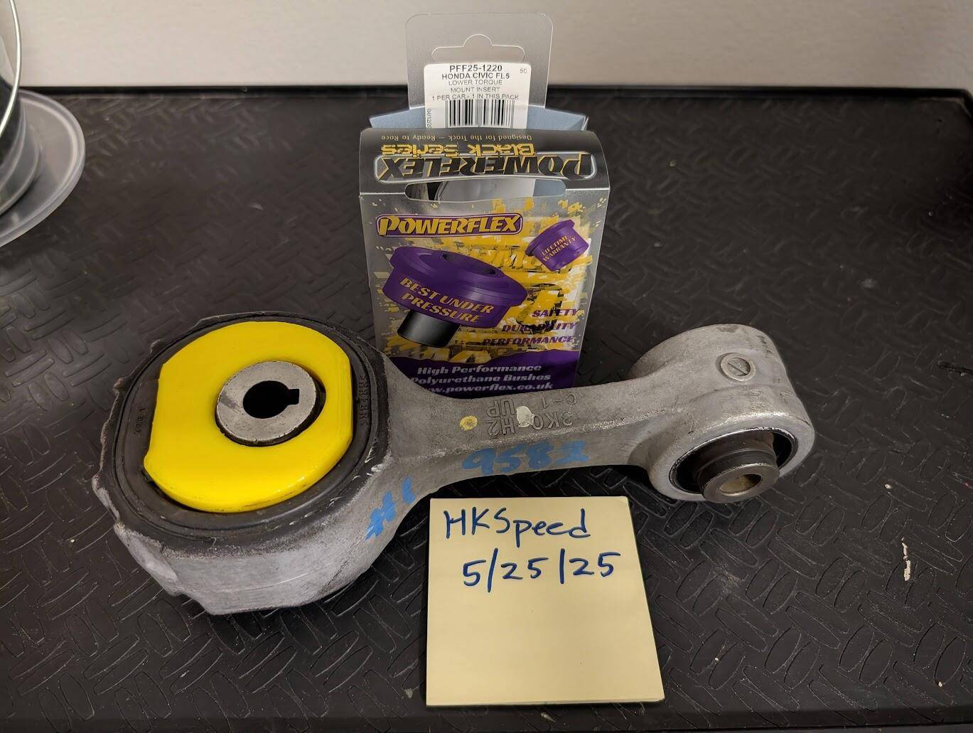 11th Gen Honda Civic FL5 Stock Rear Motor Mount + PowerFlex Inserts $120 1748208157805-v1