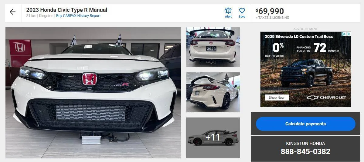 11th Gen Honda Civic Canadian dealer asked what colour Type R I want 1748294554198-uy