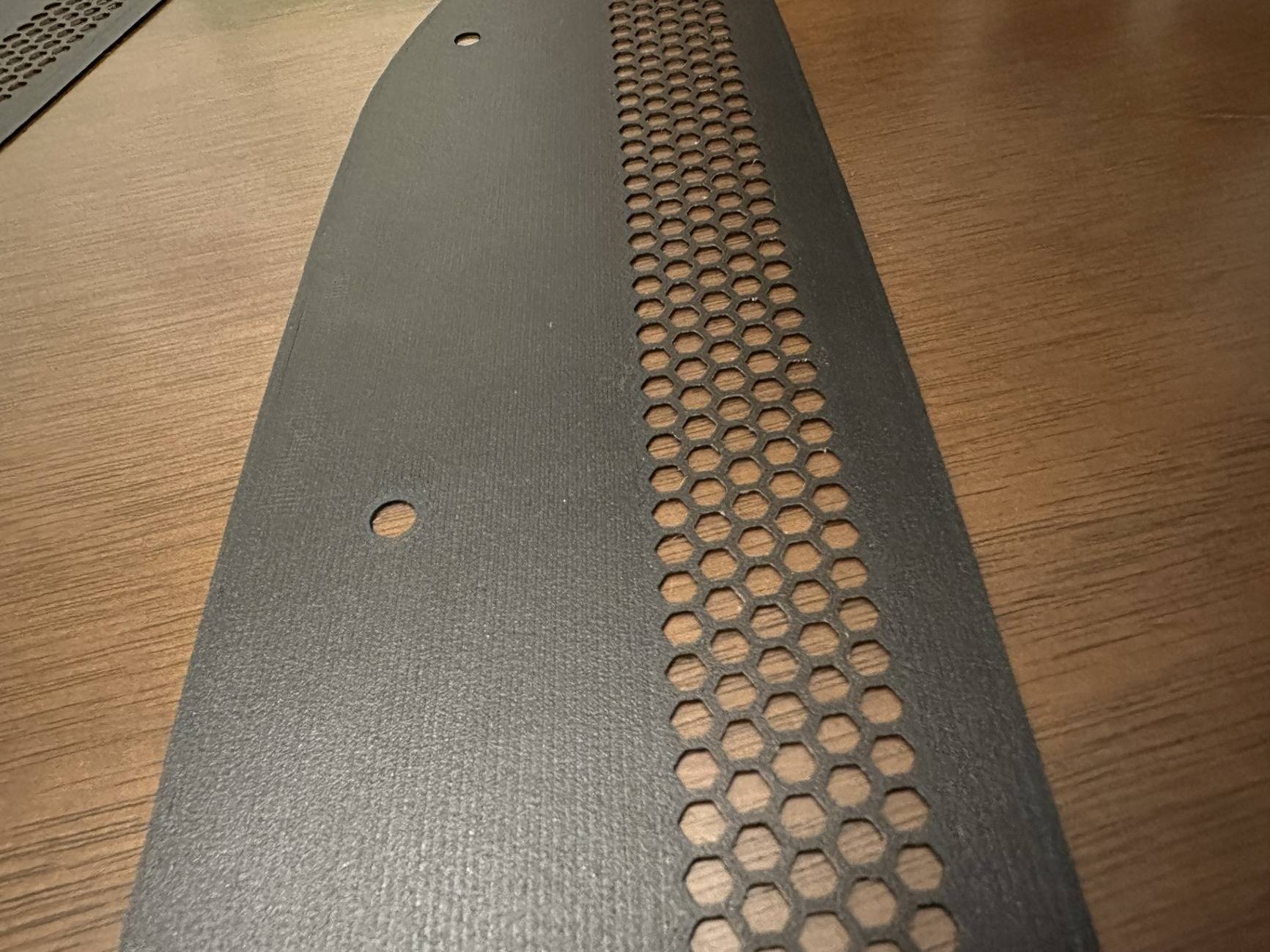 11th Gen Honda Civic 3D printed fender rock guard installed on FL5 1748799298773-y