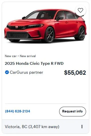 11th Gen Honda Civic Canadian dealer asked what colour Type R I want 1751241482586-o6