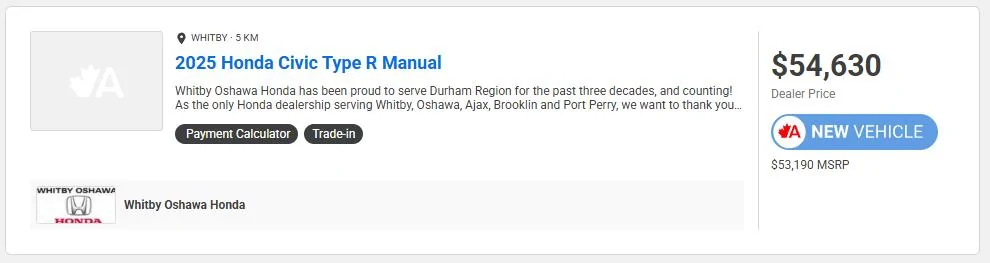 11th Gen Honda Civic Canadian dealer asked what colour Type R I want 1751679058807-ga