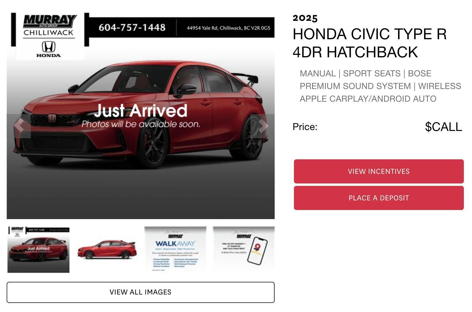 11th Gen Honda Civic Canadian dealer asked what colour Type R I want 1752175901589-ao