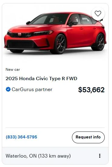 11th Gen Honda Civic Canadian dealer asked what colour Type R I want 1752286851425-c4