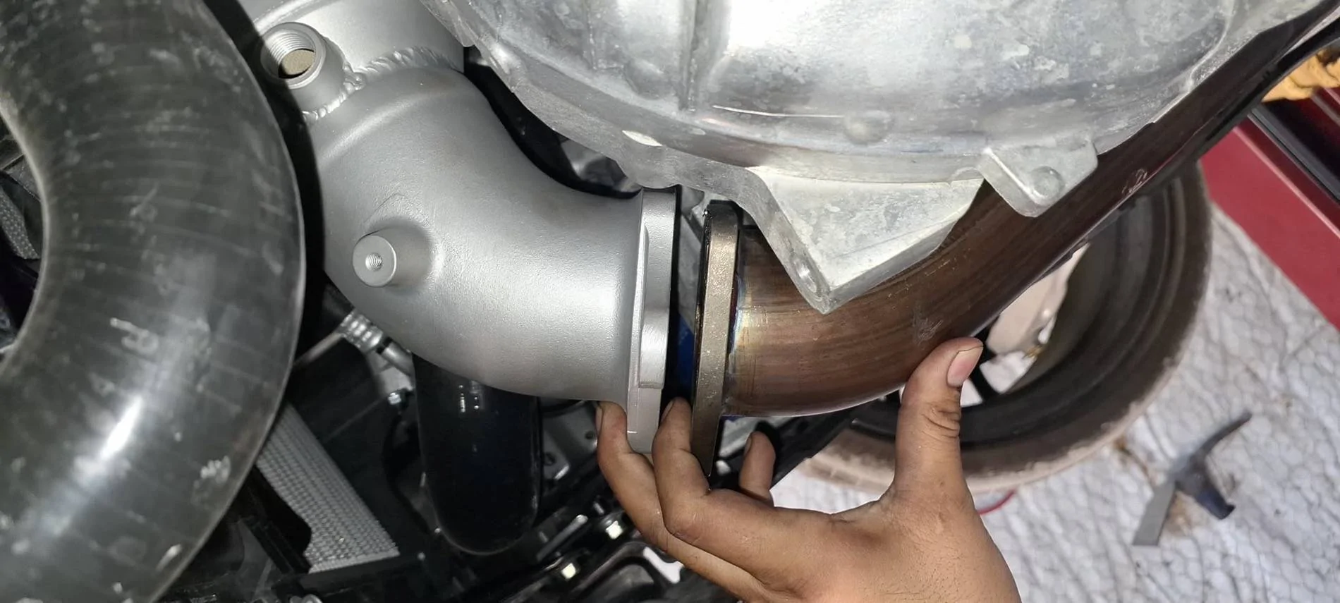 11th Gen Honda Civic Will the TSP high efficiency downpipe fit with the frontpipe included with the AWE touring exhaust? 1fe7ec34-5677-489d-ae9d-4ddc6e22124f