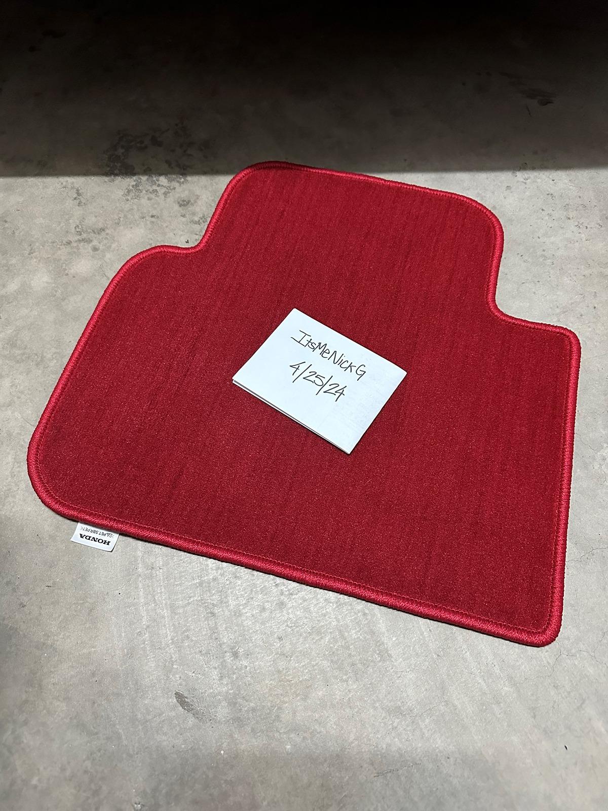 11th Gen Honda Civic FL5 OEM Parts (Floormats, Springs, Rear Spoiler) 2