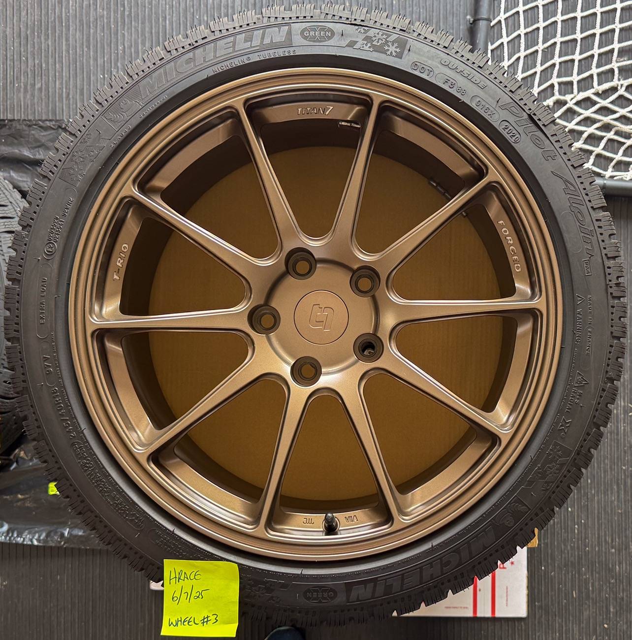 11th Gen Honda Civic (Sold) $1,800: Wheels, Titan 7, T-R10, Bronze, 18x9.5 +45 2, Wheel 3 front