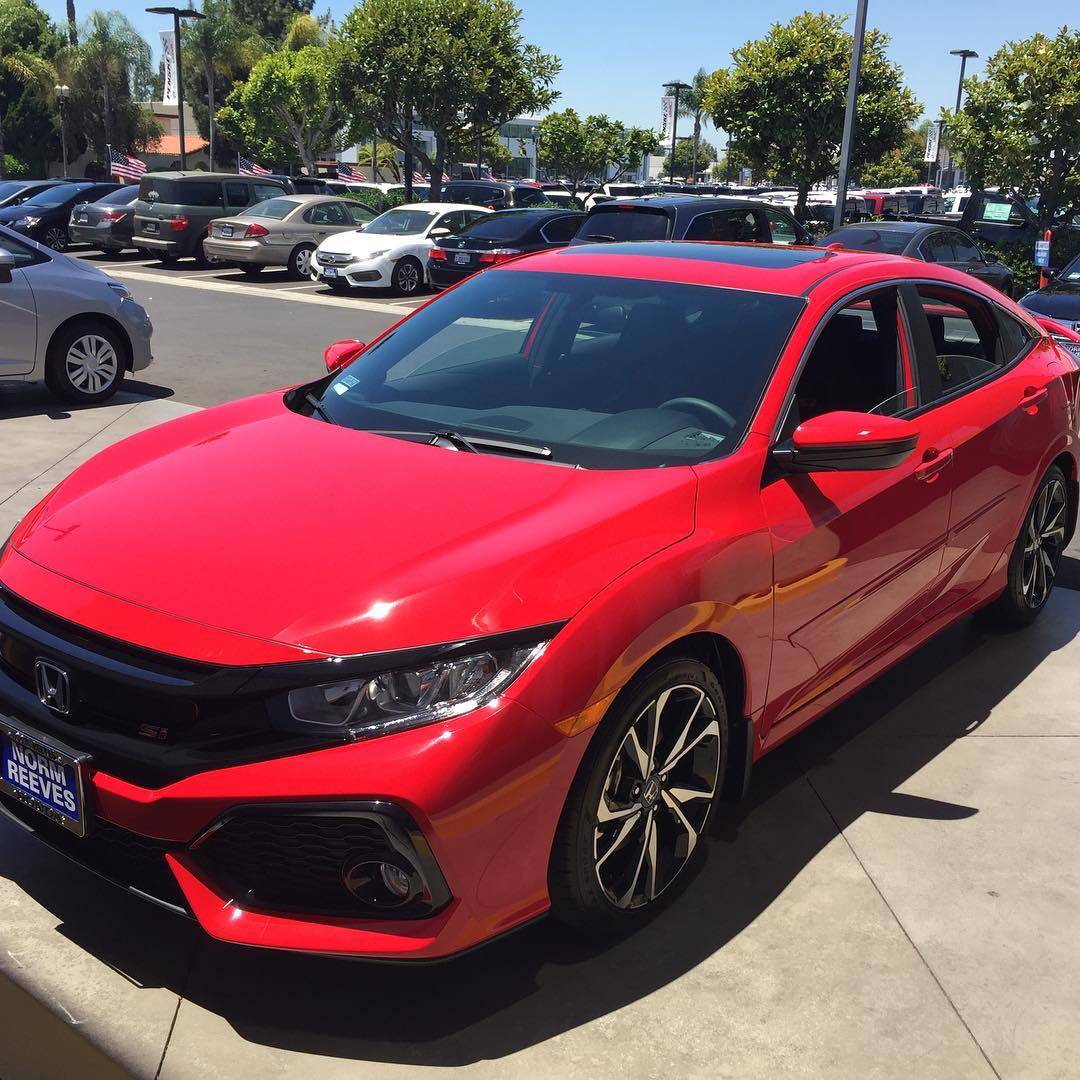 11th Gen Honda Civic Our 2017 Civic Si Arrived (finally)! 2017 Civic Si 4DR Red