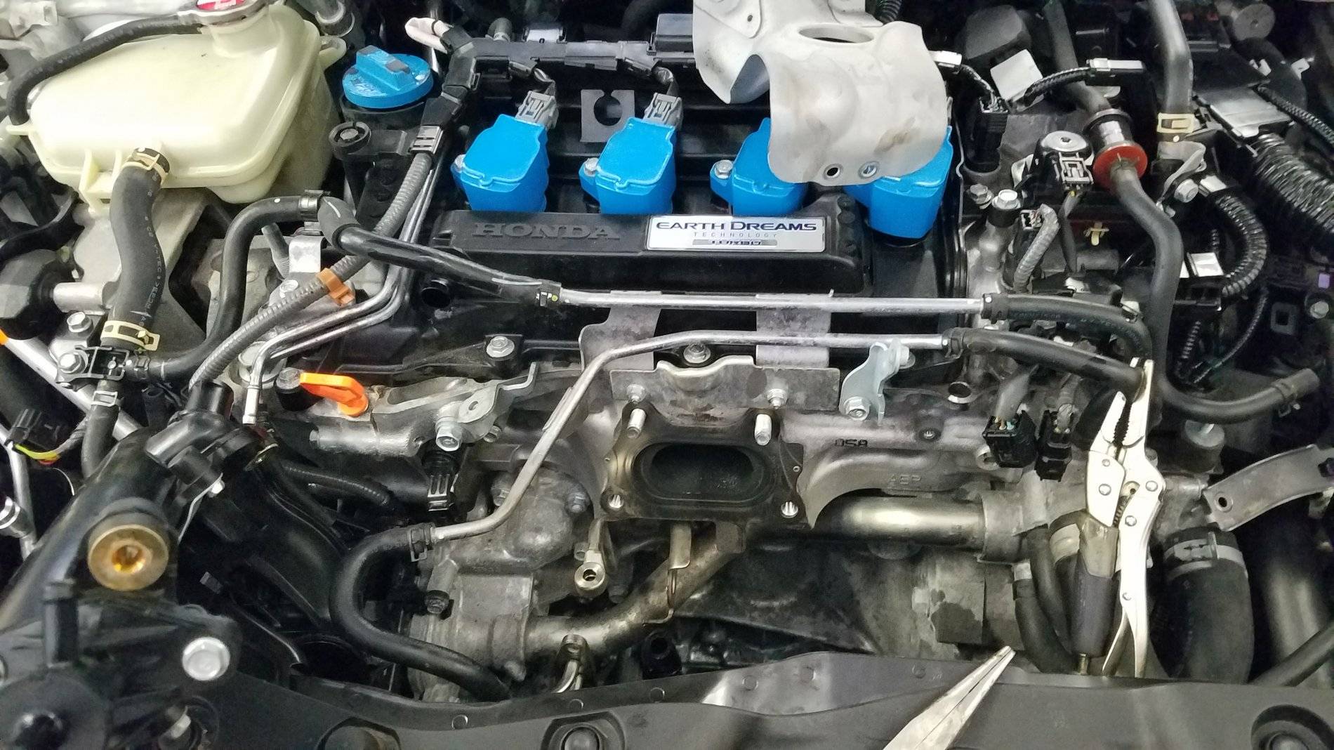 11th Gen Honda Civic PRL Motorsports Downpipe / Front Pipe Pre-Order 1.5T Civic X 20170428_113707