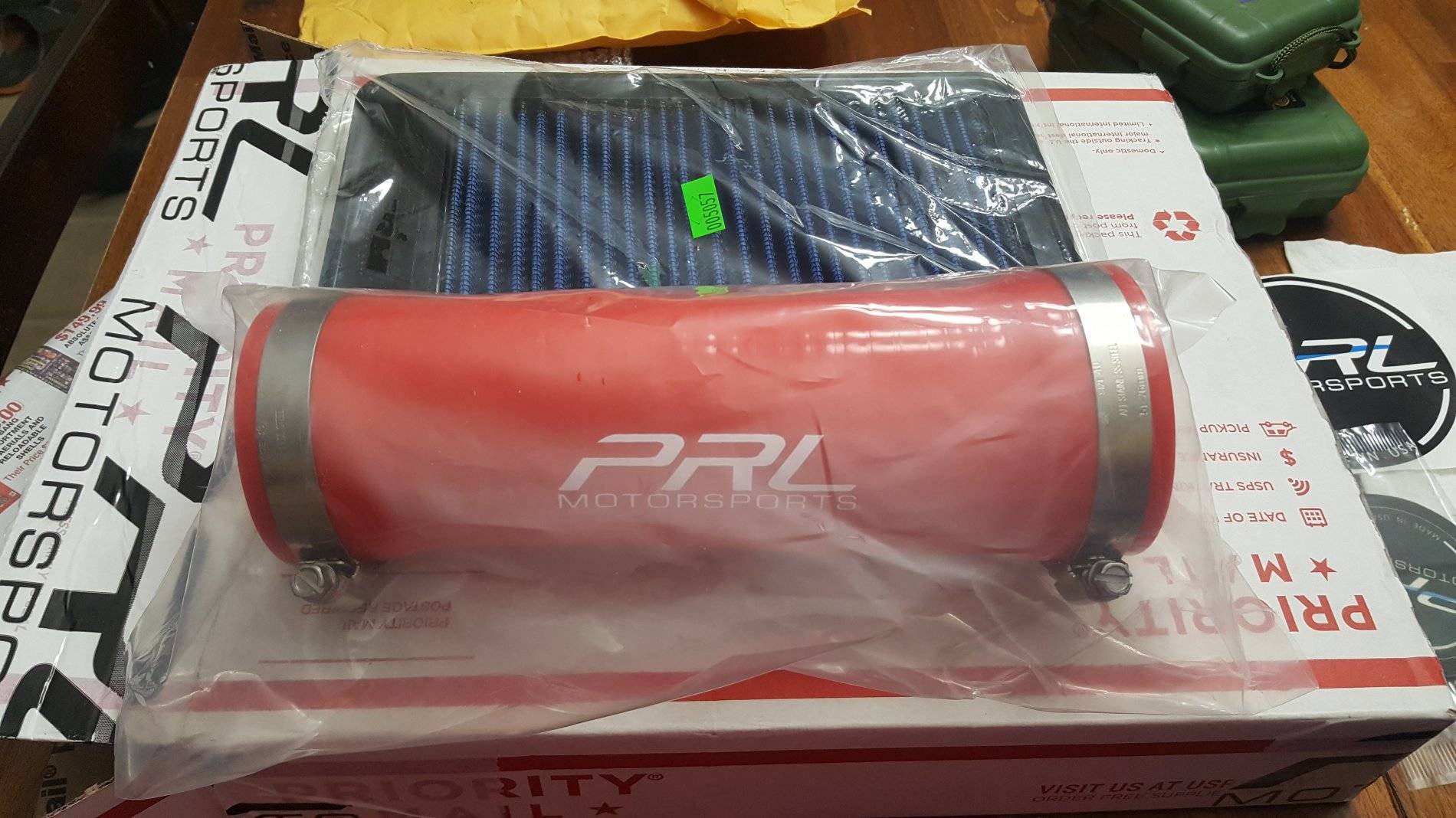 11th Gen Honda Civic PRL Motorsports Stock Replacement Air Filter and Silicone Intake Hose 20170615_210052