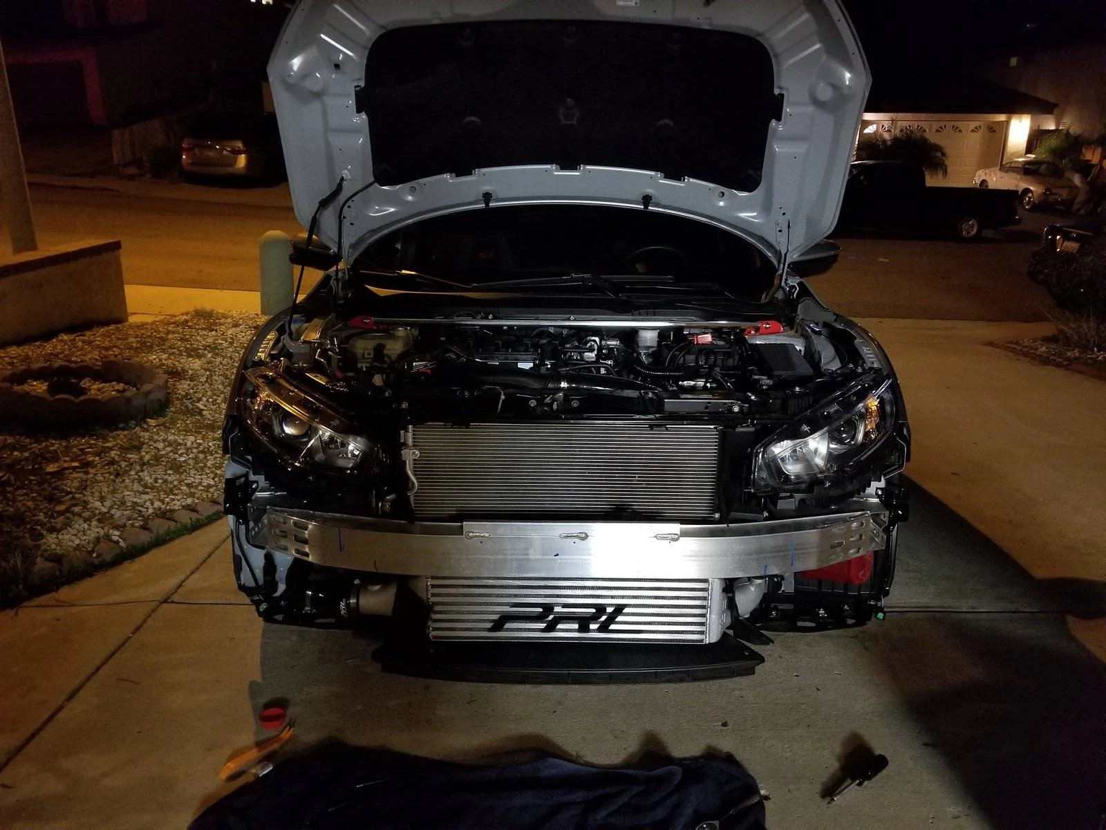 11th Gen Honda Civic PRL Motorsports 1.5T FMIC Kit Development 20180301_192613