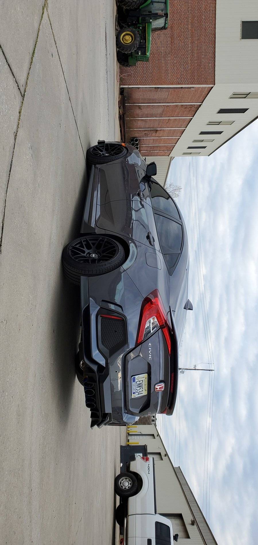 11th Gen Honda Civic 16-17 Honda Civic 10th-Gen Type-R Conversion Front Bumper PP 20191207_160516