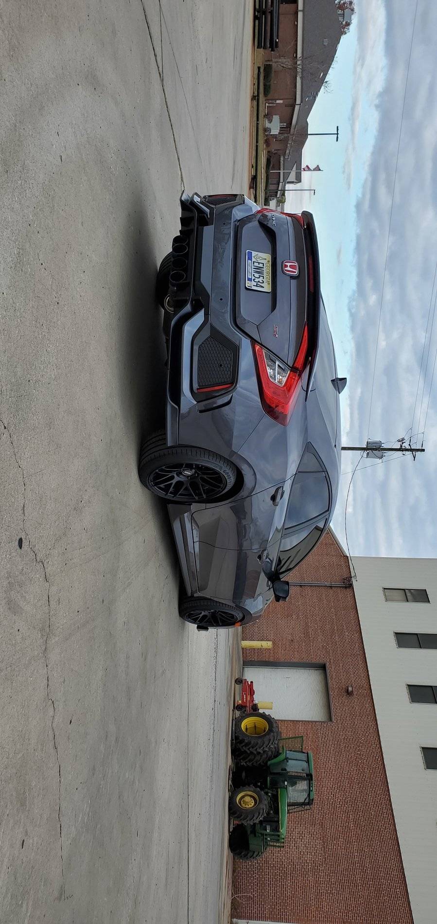 11th Gen Honda Civic 16-17 Honda Civic 10th-Gen Type-R Conversion Front Bumper PP 20191207_160544