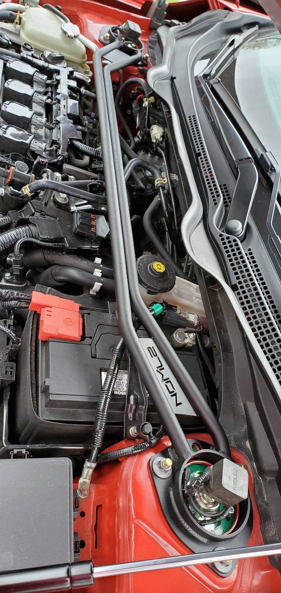 11th Gen Honda Civic 27WON Front Strut Tower Bar 20200509_160906