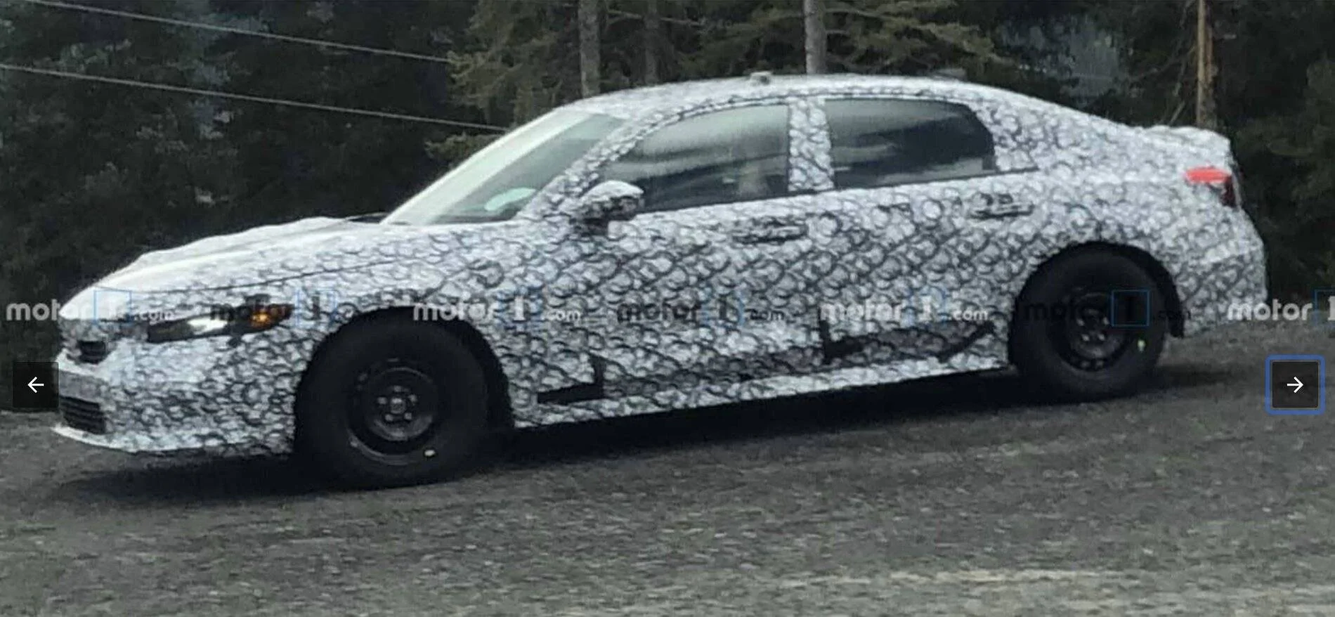 11th Gen Honda Civic 2022 Civic Sedan prototype spied 2021-2022 Civic Sedan 1
