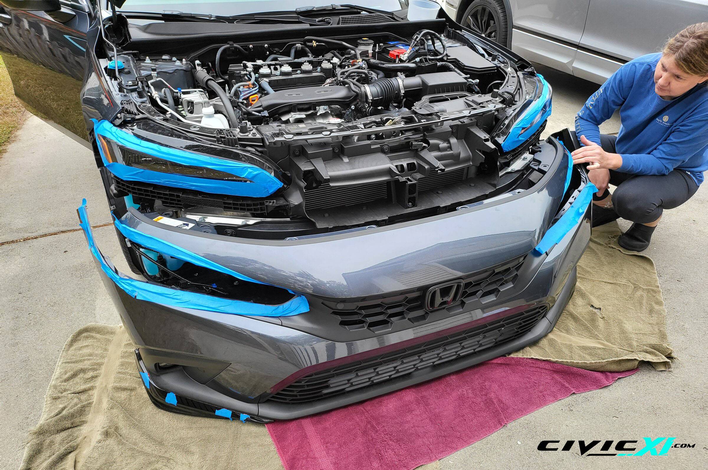 11th Gen Honda Civic Official METEORITE GRAY METALLIC 2022+ 11th Gen Civic & Si Thread 20211128_150050 (1)