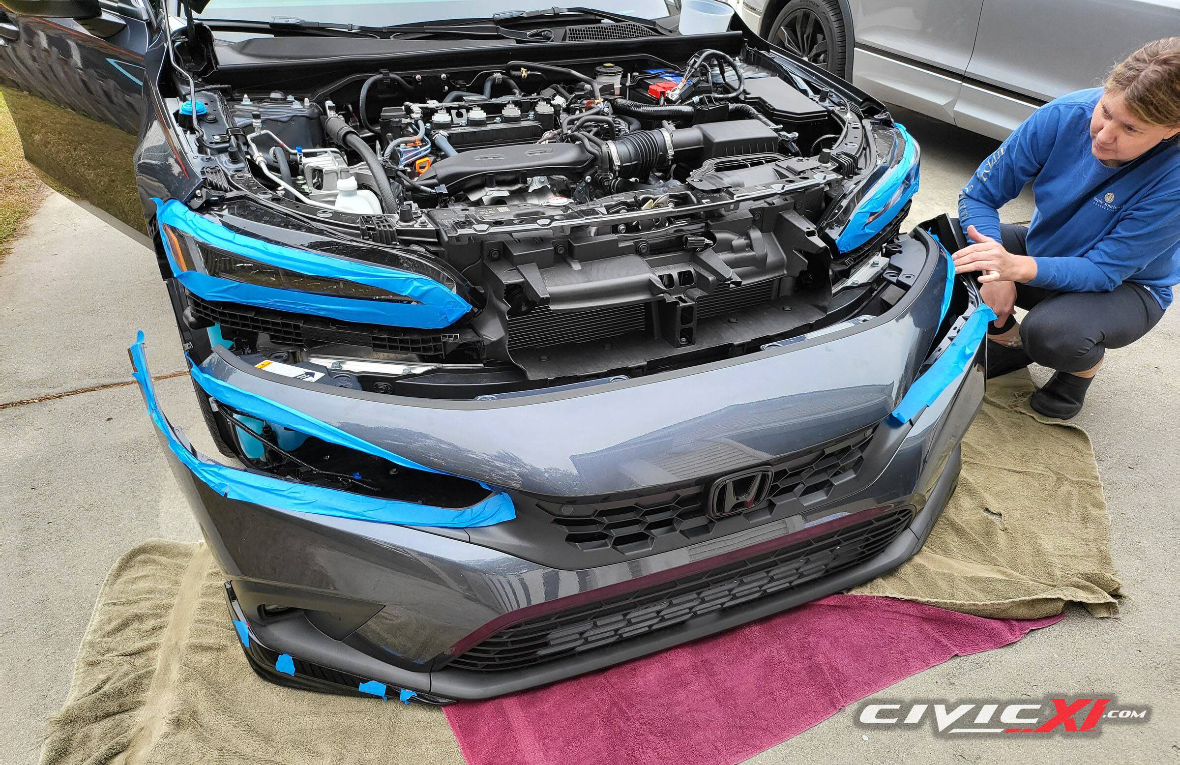 11th Gen Honda Civic My Blacked Out 2022 Civic Hatch Sport Touring 20211128_150050