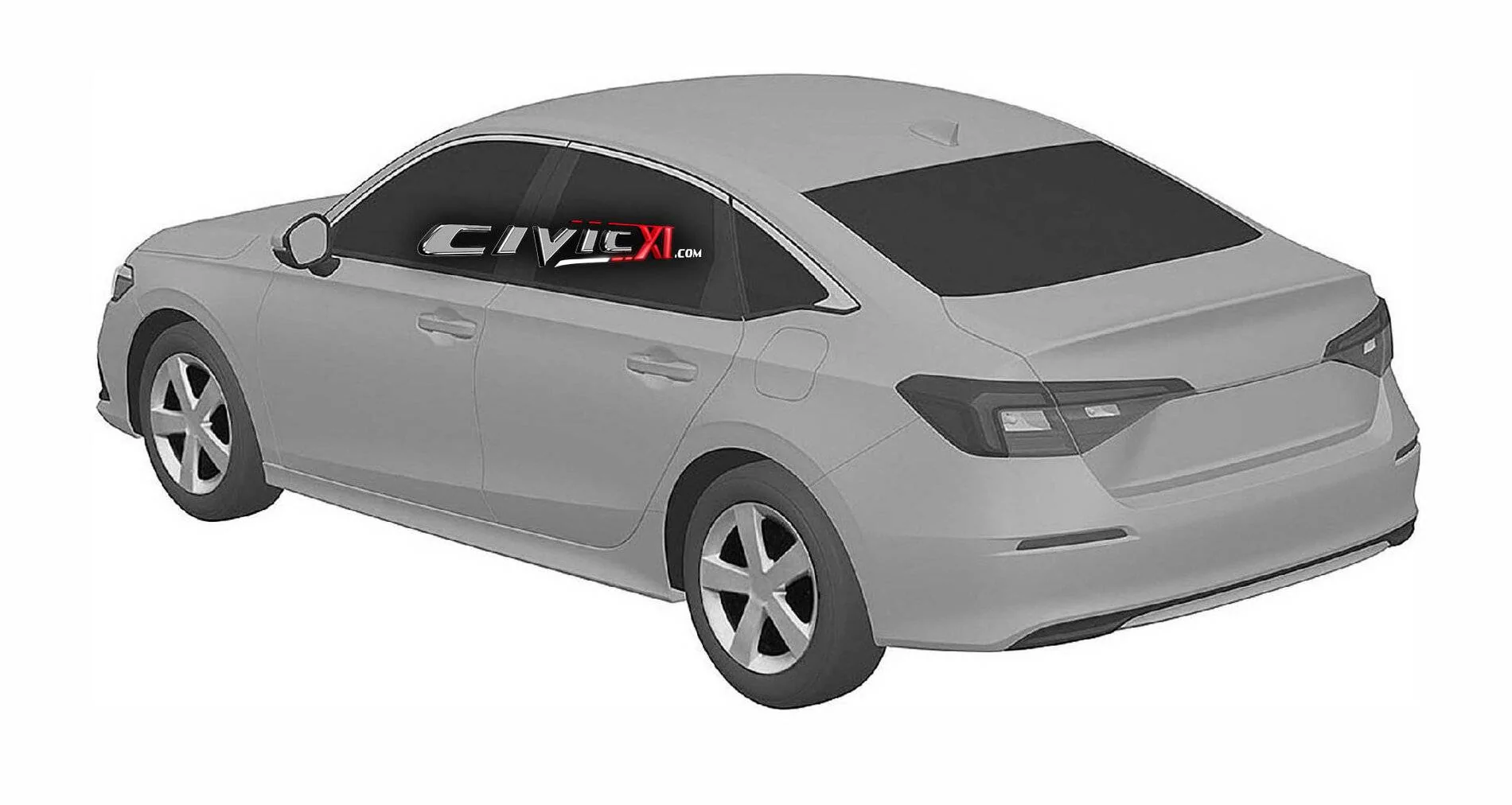 11th Gen Honda Civic Now See The 11th Gen Civic SEDAN Revealed In Patent Images 2022 11th gen Civic Sedan R3519470