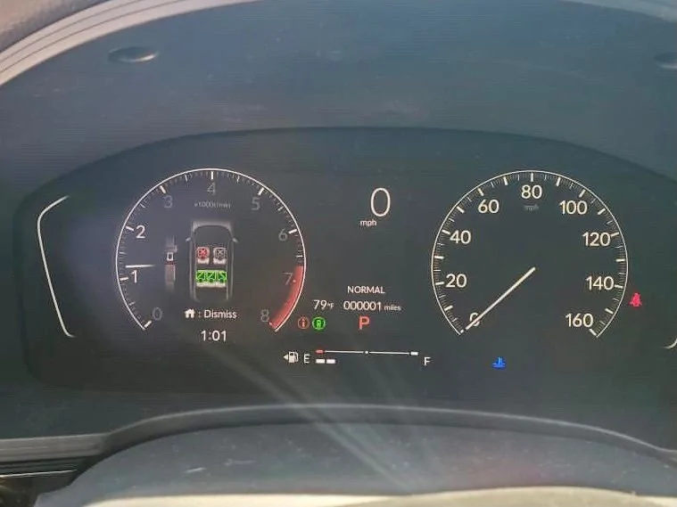 11th Gen Honda Civic 2022 Civic Sedans Built & Ready to Ship (Exterior/Interior Shots) 2022-civic-interior-gauges