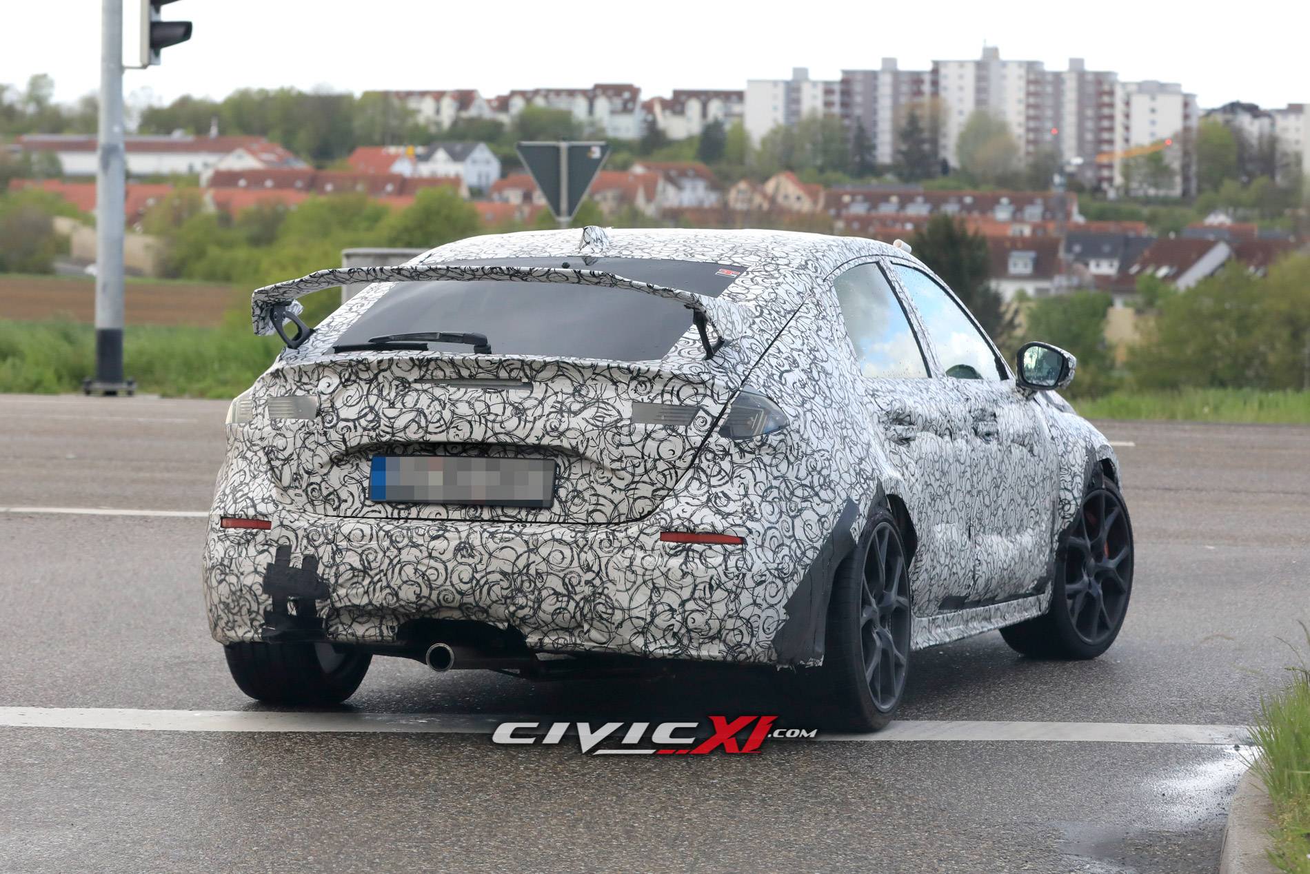 11th Gen Honda Civic 2022 Civic Type R Spied in Best Looks Yet! ? 2022 Civic Type R Hatchback Spied 1