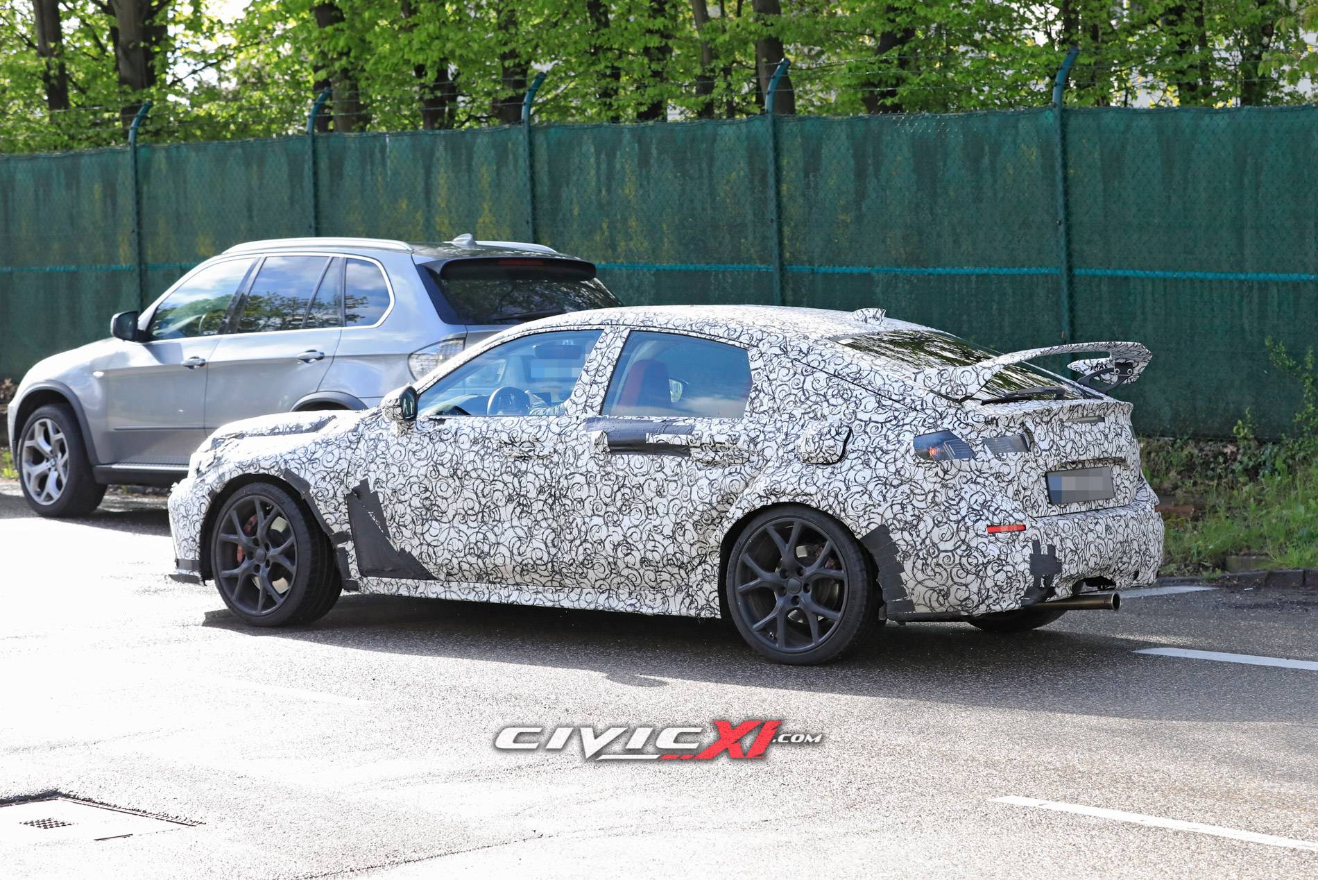 11th Gen Honda Civic 2022 Civic Type R Spied in Best Looks Yet! ? 2022 Civic Type R Hatchback Spied 12
