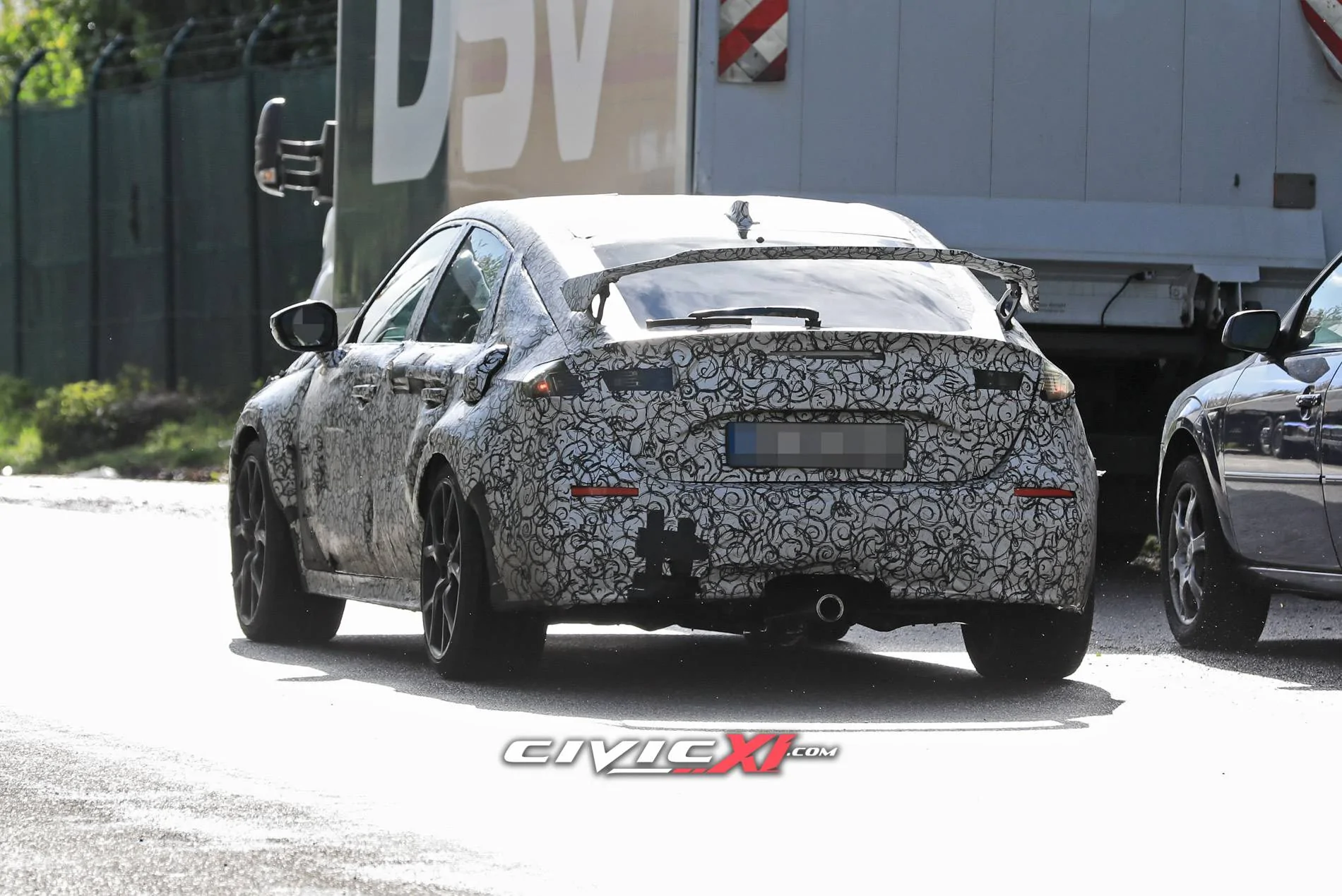 11th Gen Honda Civic 2022 Civic Type R Spied in Best Looks Yet! ? 2022 Civic Type R Hatchback Spied 18
