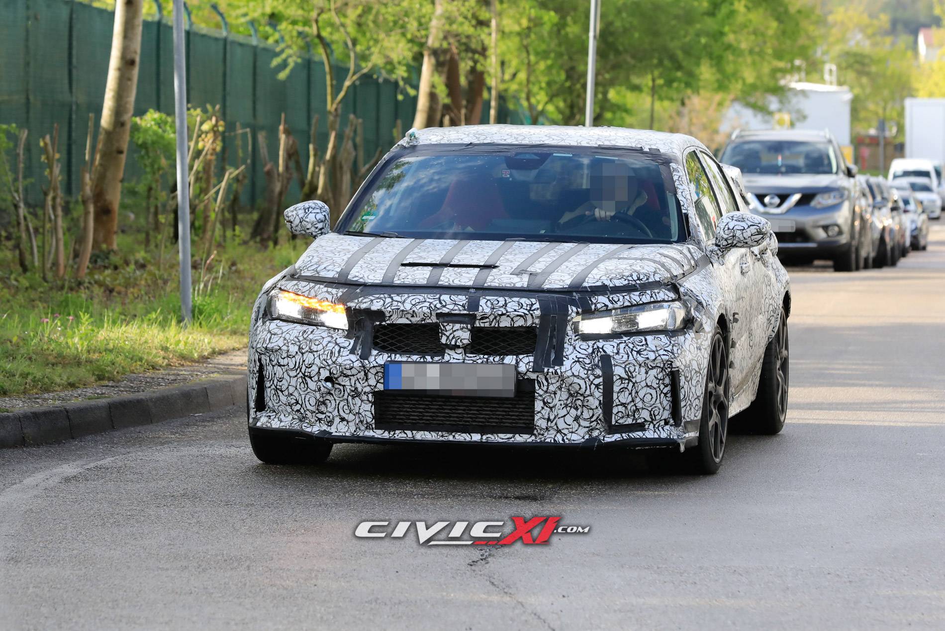 11th Gen Honda Civic 2022 Civic Type R Spied in Best Looks Yet! ? 2022 Civic Type R Hatchback Spied 3