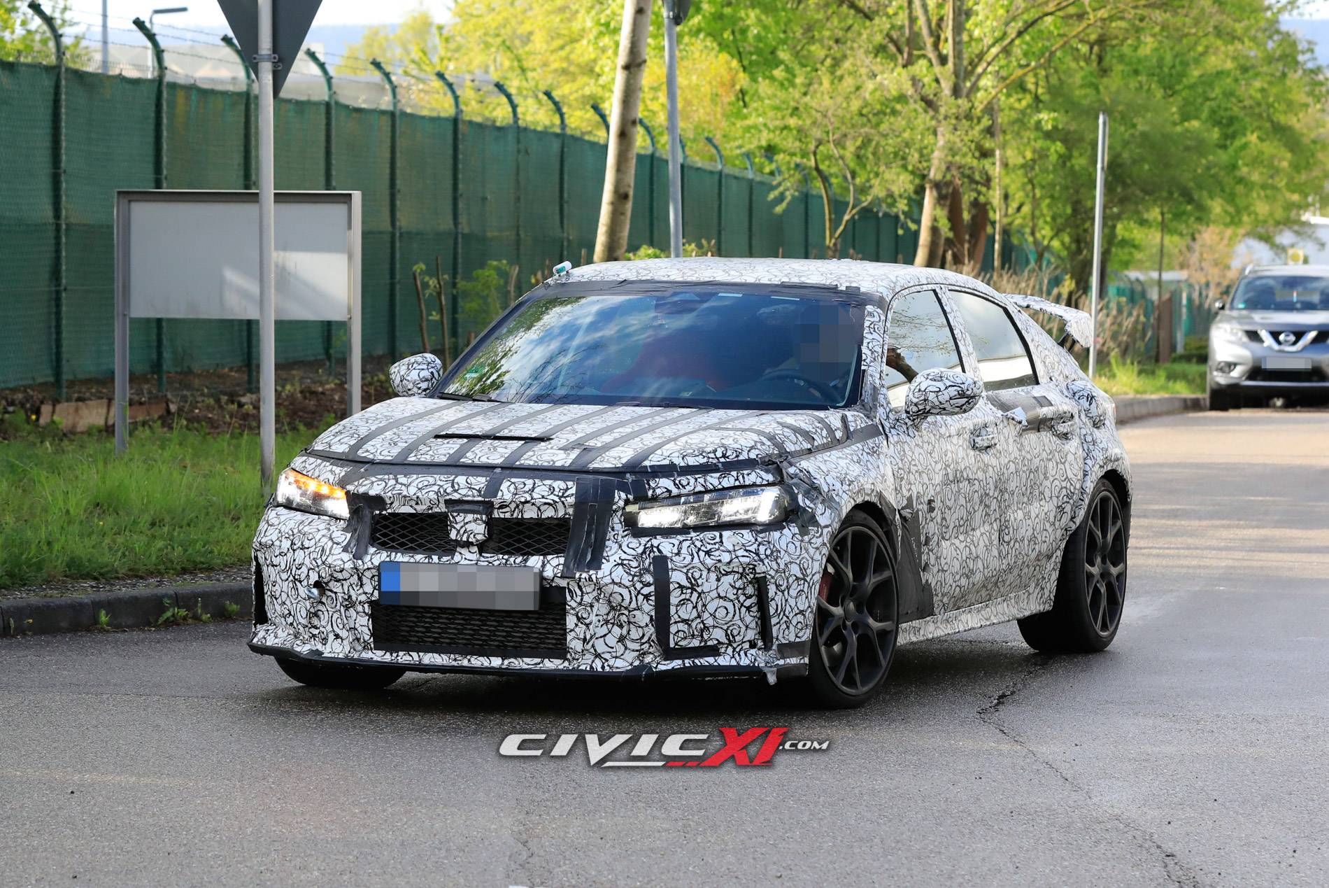 11th Gen Honda Civic 2022 Civic Type R Spied in Best Looks Yet! ? 2022 Civic Type R Hatchback Spied 5