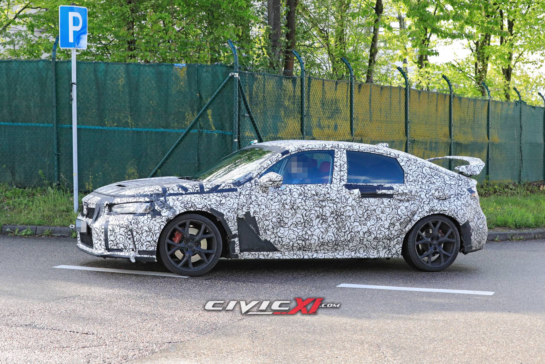 11th Gen Honda Civic 2022 Civic Type R Spied in Best Looks Yet! ? 2022 Civic Type R Hatchback Spied 9