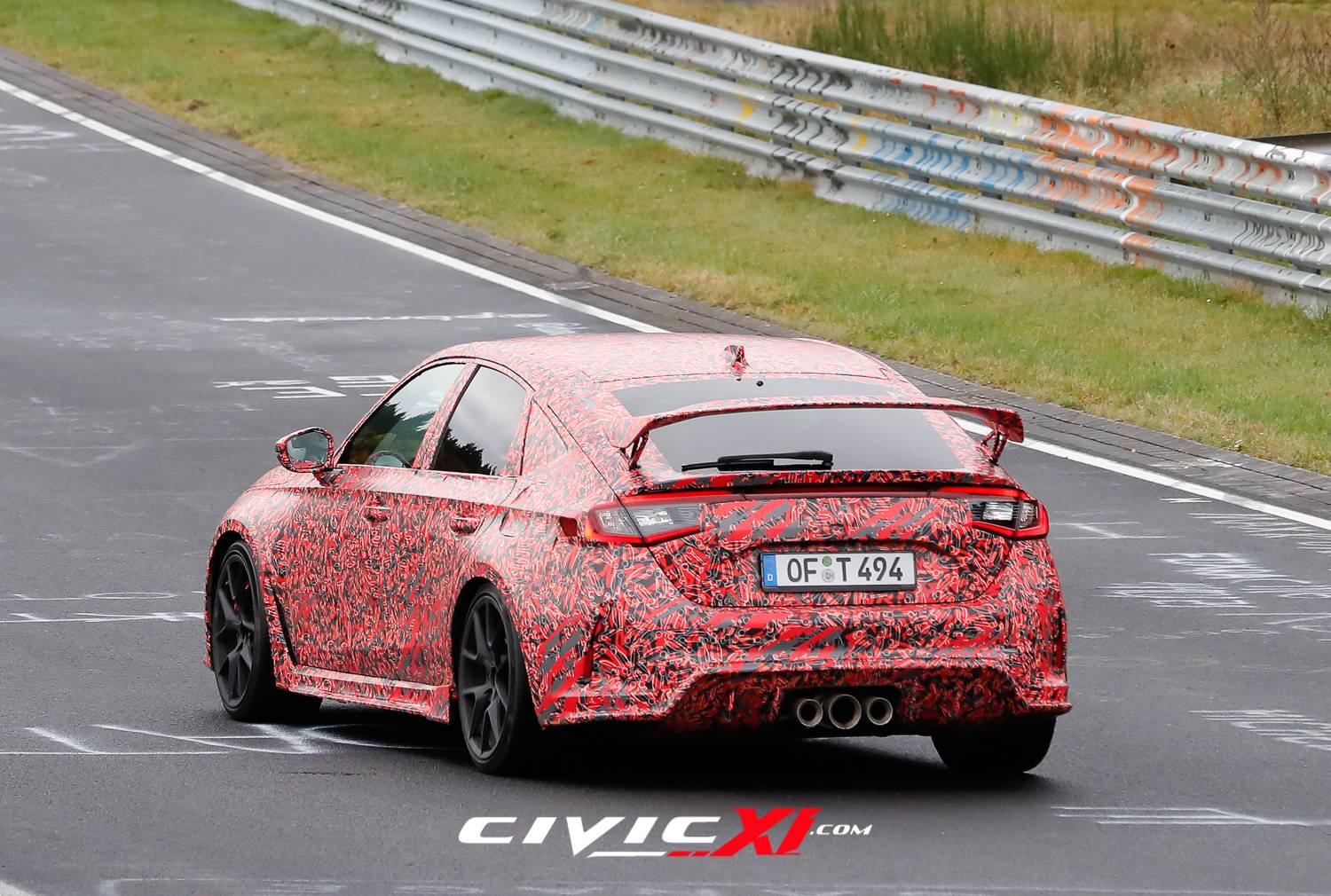 11th Gen Honda Civic ? First Video of 2023 Civic Type R Track Testing at Nurburgring! 2022-civic-type-r-nurburgring-track-testing-16