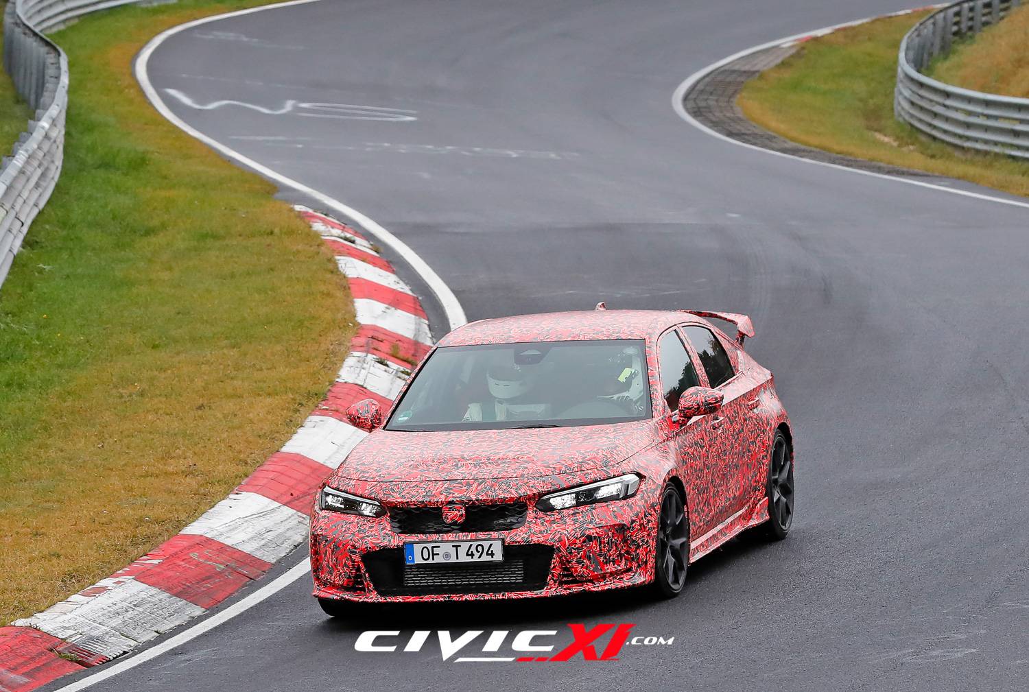 11th Gen Honda Civic ? First Video of 2023 Civic Type R Track Testing at Nurburgring! 2022-civic-type-r-nurburgring-track-testing-3
