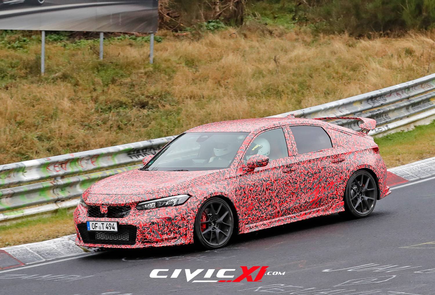 11th Gen Honda Civic ? First Video of 2023 Civic Type R Track Testing at Nurburgring! 2022-civic-type-r-nurburgring-track-testing-7
