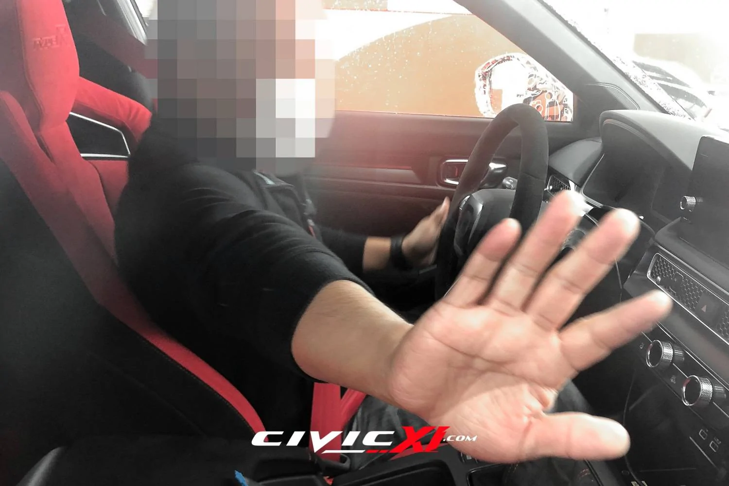 11th Gen Honda Civic ? 2022 Civic Type R Spied Inside & Out (First Interior Shots)! 265/30/19 tires revealed. 2022-civic-type-r-spied-interior-first-look-exterior-closeups-13