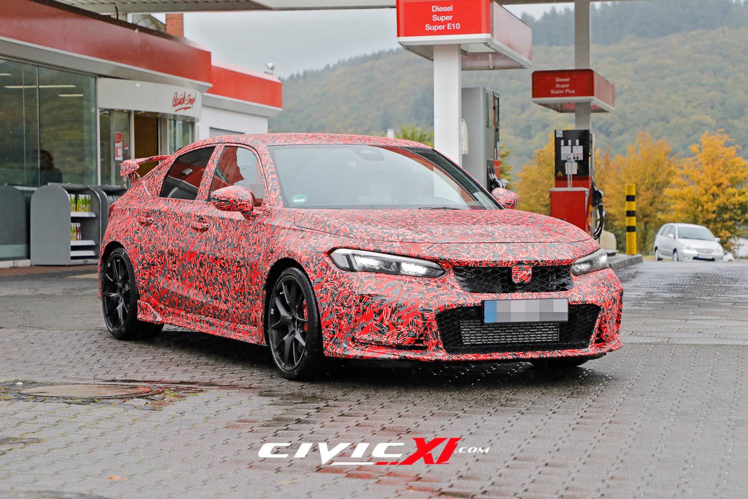 11th Gen Honda Civic ? 2022 Civic Type R Spied Inside & Out (First Interior Shots)! 265/30/19 tires revealed. 2022-civic-type-r-spied-interior-first-look-exterior-closeups-29