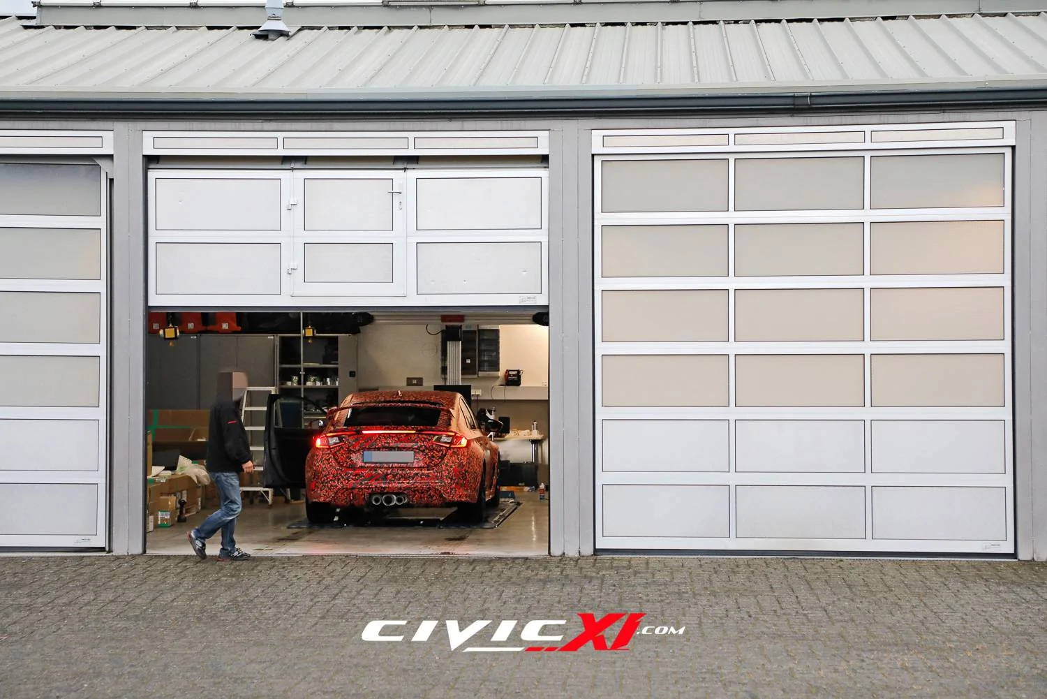 11th Gen Honda Civic ? 2022 Civic Type R Spied Inside & Out (First Interior Shots)! 265/30/19 tires revealed. 2022-civic-type-r-spied-interior-first-look-exterior-closeups-41