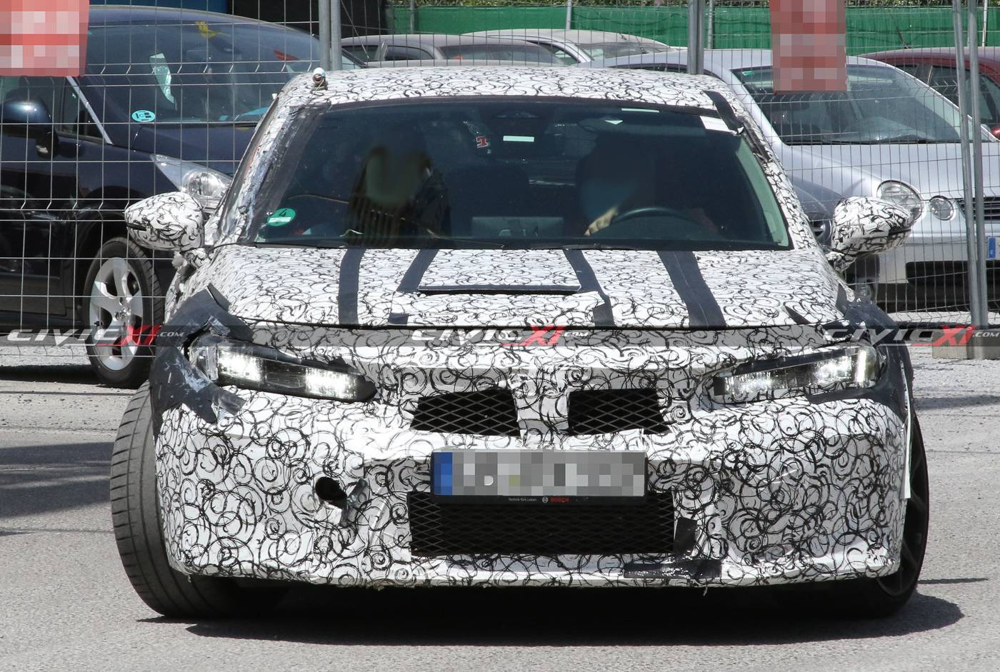 11th Gen Honda Civic Next Civic Type R Spied Testing in Southern Europe 2022-civic-type-r-testing-europe-2