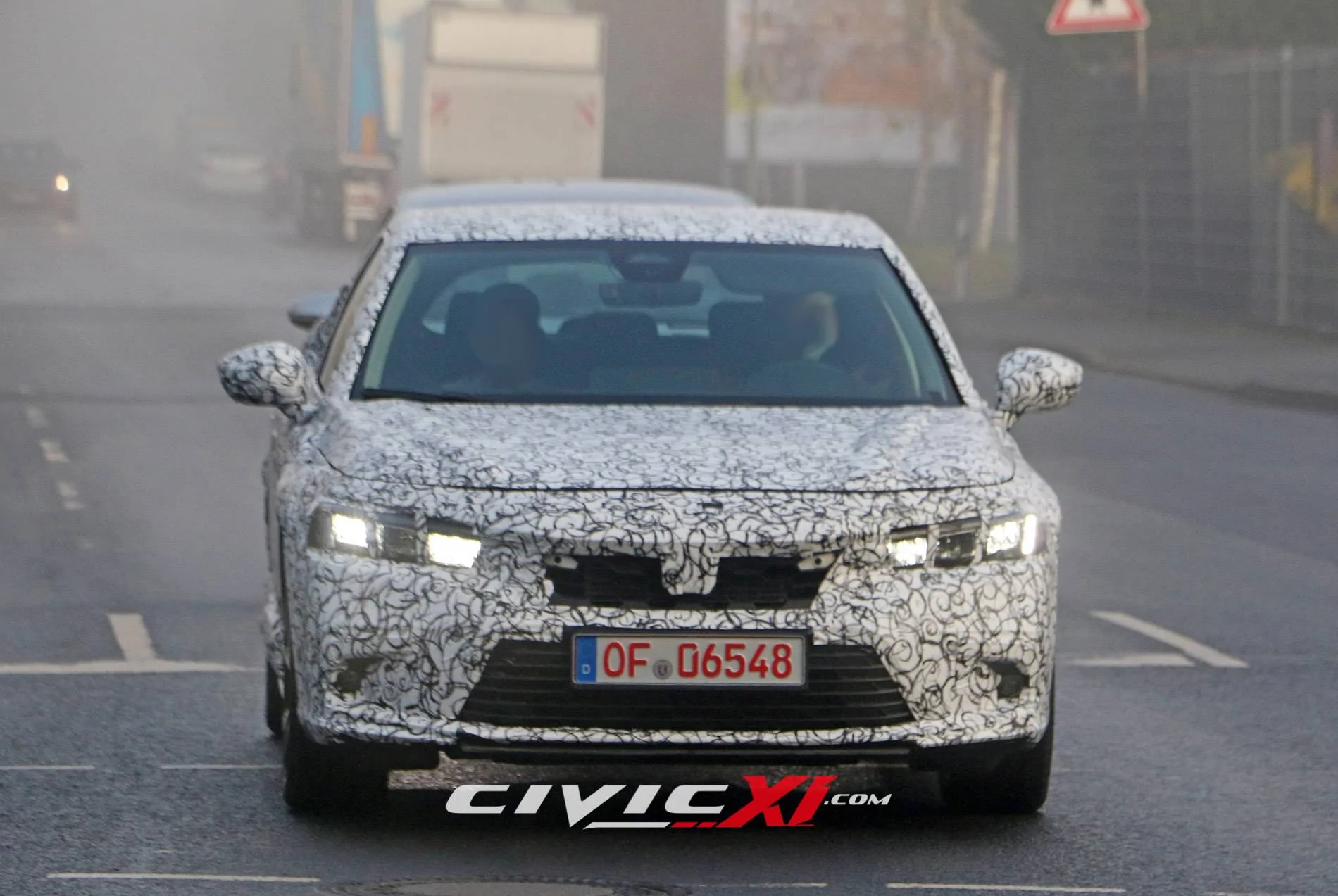 11th Gen Honda Civic Spied: 2022 Civic Hatchback up close 2022 Honda Civic Hatchback 1