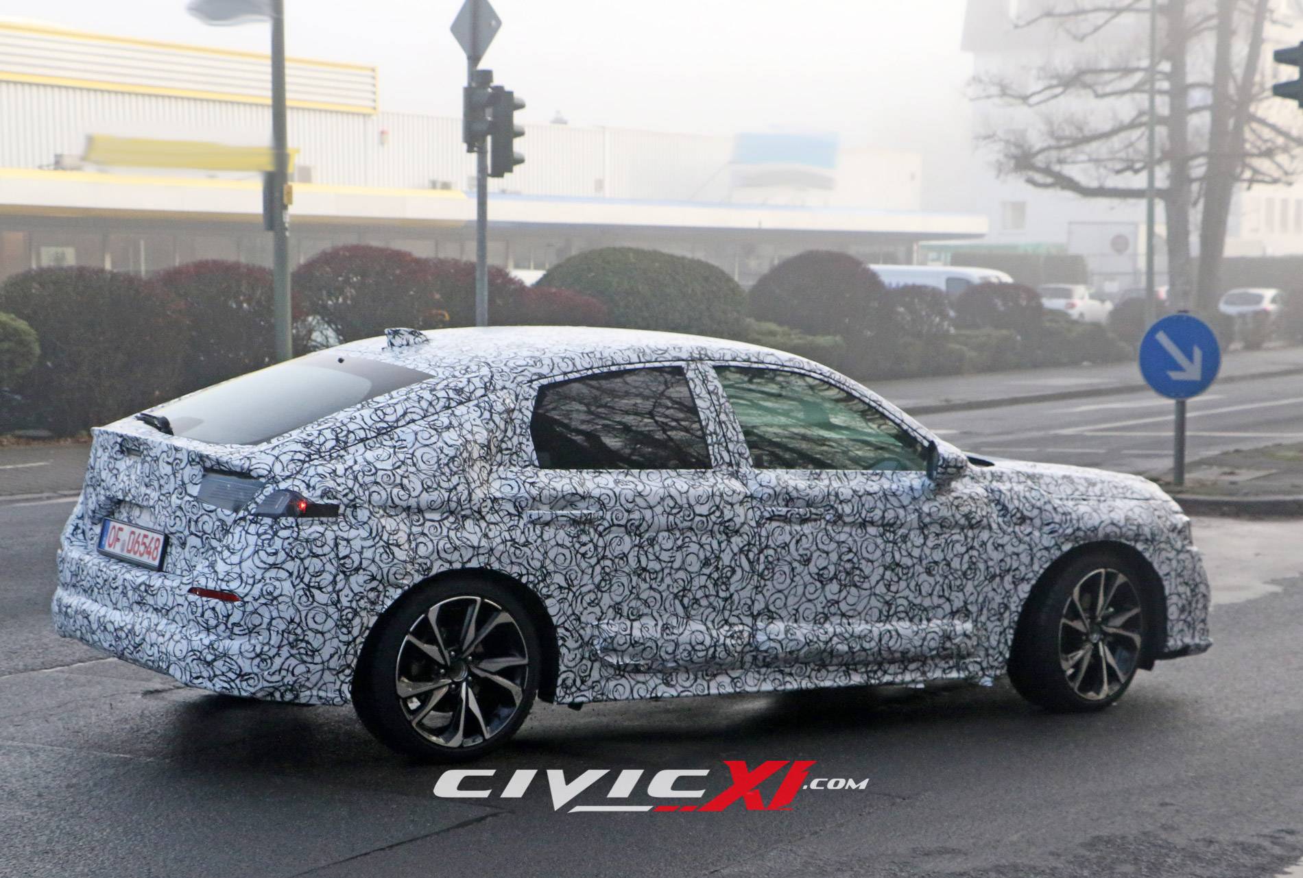 11th Gen Honda Civic Spied: 2022 Civic Hatchback up close 2022 Honda Civic Hatchback 11