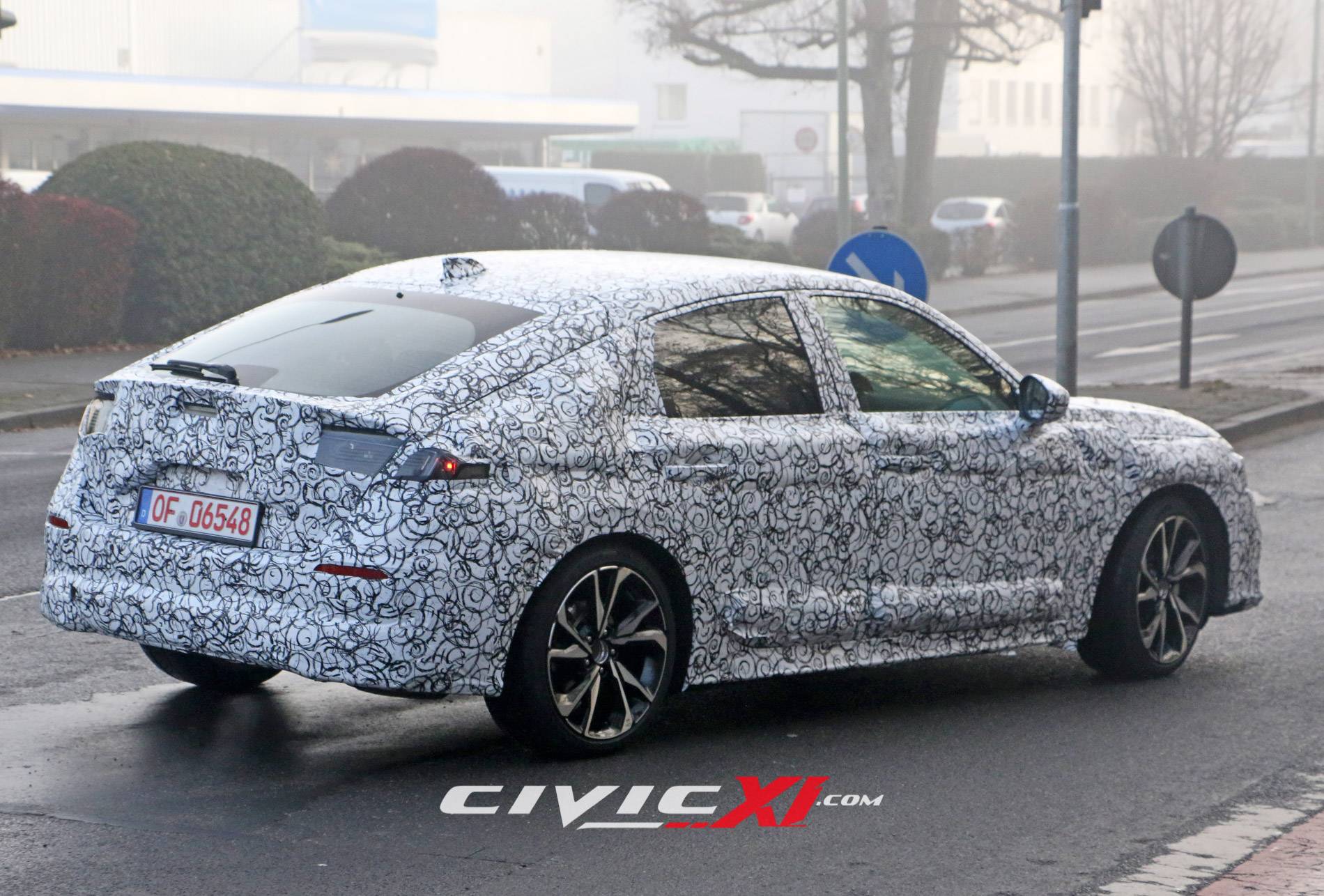 11th Gen Honda Civic Spied: 2022 Civic Hatchback up close 2022 Honda Civic Hatchback 13
