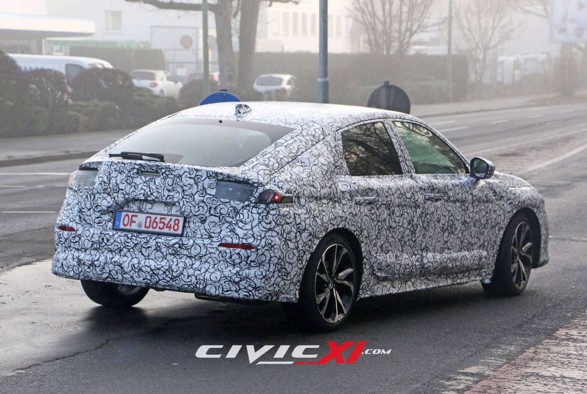 11th Gen Honda Civic Spied: 2022 Civic Hatchback up close 2022 Honda Civic Hatchback 14